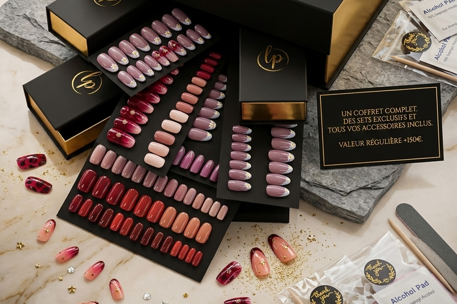 image L'Ultime Mystery Box TanyMena : 12 Coffrets Press-on Nails Tany Mena
