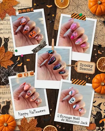 Box Press-On Nails Collection Halloween - TanyMena